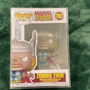 Marvel Zombies Thor Pop! Vinyl Figure with Red and Blue Accents